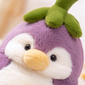 EZBABY Peluche <span class=keywords><strong>de</strong></span> Pingüino Berenjena con Relleno <span class=keywords><strong>de</strong></span> Algodón PP, Muñeco <span class=keywords><strong>de</strong></span> Transformación Creativa, Regalo <span class=keywords><strong>de</strong></span> San Valentín - Product Image 3