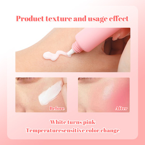 Fard à joues <span class=keywords><strong>liquide</strong></span> magique à haute pigmentation, changeant de couleur en fonction de la température, longue tenue, marque privée OEM - Product Image 4