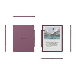Étui transparent Colorsoft pour <span class=keywords><strong>Kindle</strong></span> Scribe, anti-chute, résistant aux chocs, en TPU souple, coque arrière pour e-book <span class=keywords><strong>Kindle</strong></span> Scribe 11 pouces avec porte-crayon - Product Image 5