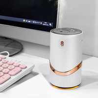 Difusor de Aceites Esenciales Portátil Recargable por USB, Mini Difusor Eléctrico Inalámbrico de Plástico sin Agua para el Hogar y el Automóvil