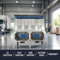 Filtre à sac industriel automatique à jet pulsé haute efficacité pour l'extraction de sciure de bois en usine de meubles, collecteur de poussière pour le travail du bois
