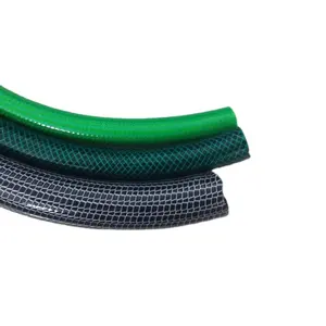 OEM professionnel en plastique PVC tuyau d'arrosage fournisseur pvc renforcé tuyau/tuyau tuyau d'eau de jardin 3/4 "* 100m 19mm 25mm