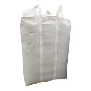1 टन जंबो बड़े बैग के लिए थोक 1000 किलो वाटरप्रूफ पीपी फाइबर थोक बैग