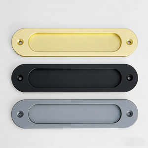 Solid Concealed Sliding <strong>Door</strong> Handle Modern Design Durable Eco-Friendly Kitchen Entry Cabinet Dresser - Product Image 1