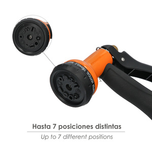 Pistola per irrigazione in metallo soft-touch, 10 posizioni - Product Image 3