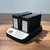 Système d'appel sans fil pour restaurant, clinique, hôpital, café, hôtel - 200m, 16 bipeurs, 315Mhz, CE, RoHS