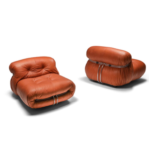 Sofá italiano para sala de estar, silla sin brazos <span class=keywords><strong>Soriana</strong></span>, sofá de suelo, silla de pana de tela naranja, sofá reclinable individual - Product Image 5