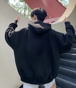 Sweat-shirts unisexes en molleton pour hommes, de haute qualité, en coton épais, imprimé floqué, style streetwear oversize, avec logo et slogan basiques - Product Image 6