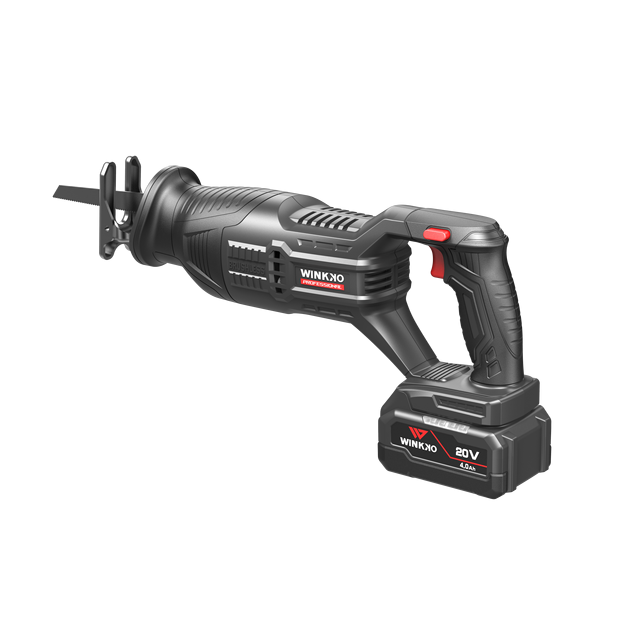 20V Industrial Electric Cordless Brushless Motor Lithium-Ion Battery Woodworking Rechargeable Reciprocating Saw Tool User