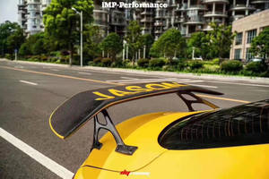 Pièces automobiles pour <span class=keywords><strong>Mercedes</strong></span> C63 coupé spoiler en fibre de carbone W205 C63 C63S becquet arrière GT de style IMP amélioré - Product Image 3