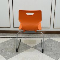 Chaise légère de meubles d'étudiant de salle de classe d'école de chaise de forme de C de bibliothèque d'école