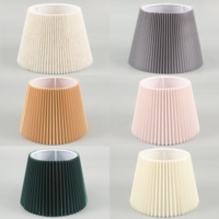 OEM personnalisé moderne de haute qualité personnalisé intérieur tissu abat-jour décoratif plafonnier lampe de table abat-jour cadre en fil métallique