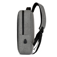 Mochila de Viaje de Lujo para Hombre, con Logotipo Impreso de Alta Calidad, Anti-Robo, Resistente al Agua, con Puerto USB para Portátil