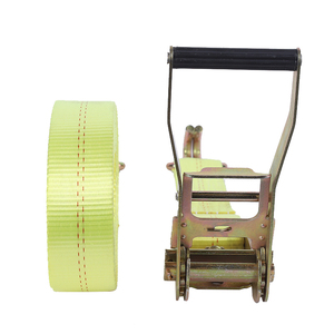 Spanzet personalizado a precio de fábrica 1,5 pulgadas 38mm correa de trinquete de poliéster <span class=keywords><strong>para</strong></span> camión 10m J gancho cinturón de carga correa de amarre <span class=keywords><strong>para</strong></span> amarre de remolque - Product Image 2