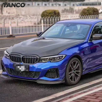 Kit de conversion de capot avant en fibre de carbone style GTS pour BMW Série 3 G20, pièces de voiture