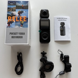 2026 Máy ảnh kép 4K mới, mắt cá 130 độ °   Ống kính góc rộng 1,5 inch IPS 180 °   Xoay trái phải với <span class=keywords><strong>camera</strong></span> thể thao WiFi tầm nhìn ban đêm - Product Image 6