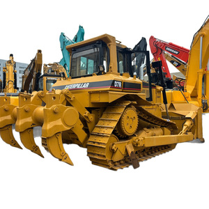 Bulldozer Caterpillar D7R 228 ch sur chenilles, jaune, engin de terrassement à usage général - Product Image 5