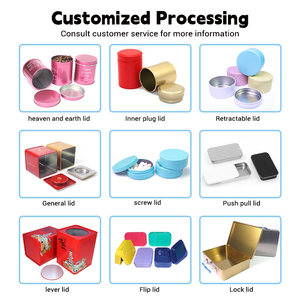 Sang trọng vàng kim loại hộp <span class=keywords><strong>tin</strong></span> có thể với niêm phong Nắp thực phẩm-lớp vòng hộp thiếc bánh lon bao bì hộp quà tặng bánh <span class=keywords><strong>cookie</strong></span> container - Product Image 6