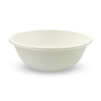 Vente en gros de bols jetables en pulpe de canne à sucre, 100% biodégradables, compostables, écologiques, sans PFAS, 500 ml, certifiés BPI