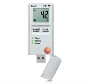 Original and New Testo184H1 <b>Temperature</b> and Humidity USB Transport <b>Data</b> <b>Logger</b> with LCD Display - Product Image 4