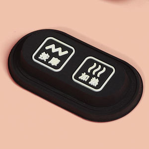 Botón de silicona masajeador de cuello calentador botón clave cuero cabelludo y teclado Silla de masaje para uso de electrodomésticos - Product Image 6