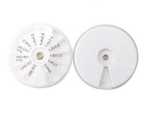 Kit de réparation combiné pour lunettes sans monture, comprenant des plaquettes de nez, un tournevis, une clé à écrous, un jeu de 1000 pièces pour la décoration métallique et l'usage domestique. - Product Image 6