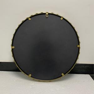 Luxury Art Deco Gold Metal Ball Wall Mounted <strong>Mirror</strong> Thick <strong>Beveled</strong> <strong>Edge</strong> Decorative Bathroom <strong>Mirror</strong> for Everyday Home Decor Iron - Product Image 6