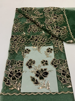 NI.AI Nouvelle Robe de Mariée au Design Innovant avec Bordure en Dentelle Brodé, Perles en Tube, Velours, Paillettes et Tissu en Dentelle Perlée pour Filles