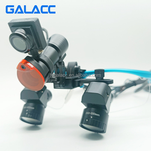 Équipement de laboratoire, lampe frontale chirurgicale, dentiste, lampe frontale LED 5x, loupes dentaires binoculaires avec caméra - Product Image 2