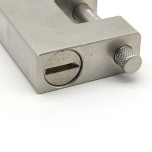 Không thấm nước 70mm ổ khóa nặng Chrome mạ ổ khóa cứng rắn 75mm sắt hình chữ nhật <span class=keywords><strong>container</strong></span> ổ khóa - Product Image 3