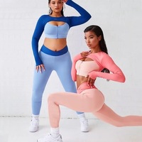 Dongguan — vêtements athlétiques pour femmes, ensemble De Yoga, De sport, 4 styles, hauts + Shorts De gymnastique, avec Logo personnalisé