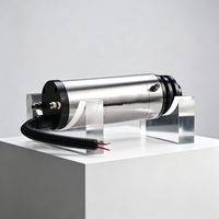 Unité de broche pour machine de superfinissage de roulements, lubrification par brume d'huile, motorisée, joint de bout BT30-60, vitesse 30000 tr/min