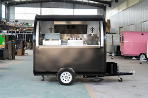 YITUO - Carrito de Comida Móvil para Exteriores, Color Rojo, Azul y Amarillo, con Equipo para Asar a la Parrilla, el Más Económico - Product Image 3