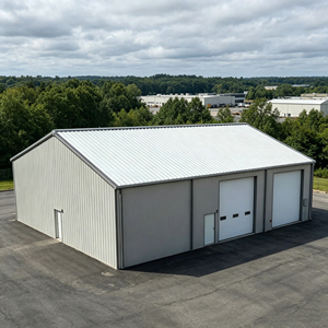 Low Cost Prefabricated Steel Structure Warehouse Workshop Building, Modular Industrial Factory Shed Design Q235B for <strong>Storage</strong> - Product Image 4