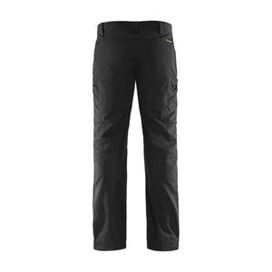 BLAKLADER - 145918459900C52 Service trousers with <b>stretch</b> Black - EAN 7330509462973 WORK TROUSERS <b>CARGO</b> WORK TROUSERS - Product Image 2