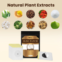 L'aimant naturel MQ accélère le métabolisme et brûle efficacement les graisses pour perdre du poids 10 pièces/boîte Patch mince