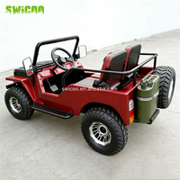 Mini Jeep tout-terrain électrique 1000W, kart à 4 roues, véhicule tout-terrain, buggy pour les sports de plein air