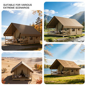 Resort kamp otel özelleştirme çadır Glamping ev gölge yapısı Safari çadırı - Product Image 5