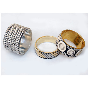 Brazaletes de latón puro hechos a mano, producto de alta calidad, venta al por mayor - Product Image 3