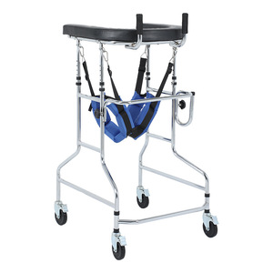 Jeon Kang U Shaped Standing <b>Frame</b> 2 <b>Walking</b> Aid Height Adjustable For Elderly Disabled Patients Rehabilitation Training - Product Image 4