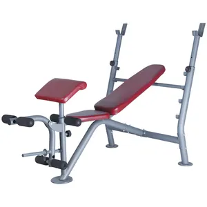 GS-3803腹部健身机可调防水毒刺举重长凳