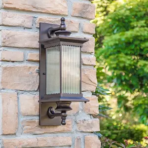 Modern Style LED Outdoor Wall Lights Exterior Wall Mounted Fixture Decorative Outdoor Lighting Waterproof Garden Wall Light