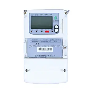 Jiangsu Electronic Company économie en gros 3 phases 6.5kw moteur électrique carte Ic compteur d'électricité prépayé avec Rs485