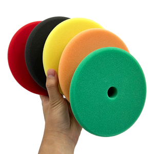 Esponja de Pulido y Encerado para Autos de <span class=keywords><strong>5</strong></span> y 6 Pulgadas de Alta Calidad, para Detallado de Pintura Automotriz, OEM, Venta Directa de Fábrica - Product Image 1