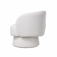Modernes Minimalistisches Design Wohnzimmermöbel Bequemer Freizeit-Einzelsessel Komfortabler Sitzbereich Stoffsofa