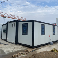 Tiny House de Luxe 20FT Villa Conteneur Modulaire Extensible Portable Design Industriel Chambres Pliables Bureau Hôtel Extérieur 2