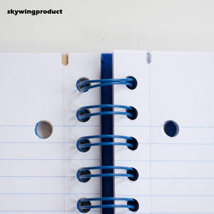 منتج Skywing دفتر مربوطة بسلك حلزوني واحد "موضوع x 11" صفحات غلاف صلب حكمت الكلية لطلاب المدارس - Product Image 5