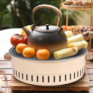 Nueva Parrilla Portátil Multifuncional para Exteriores, Resistente al Viento, Antioxidante, para Acampar, Hacer Barbacoas, Preparar Té, para Uso en Interiores y Exteriores - Product Image 1