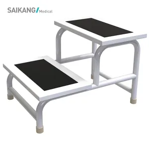 SKE020-3 Stainless Steel and Plastic <strong>Step</strong> <strong>Stool</strong>, <strong>Step</strong> Ladder Chair - Product Image 1