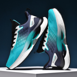 Chaussures de sport pour hommes, coussin d'air, légères, course à pied, tissage respirant, style estival, maille, confortables pour un usage quotidien - Product Image 4